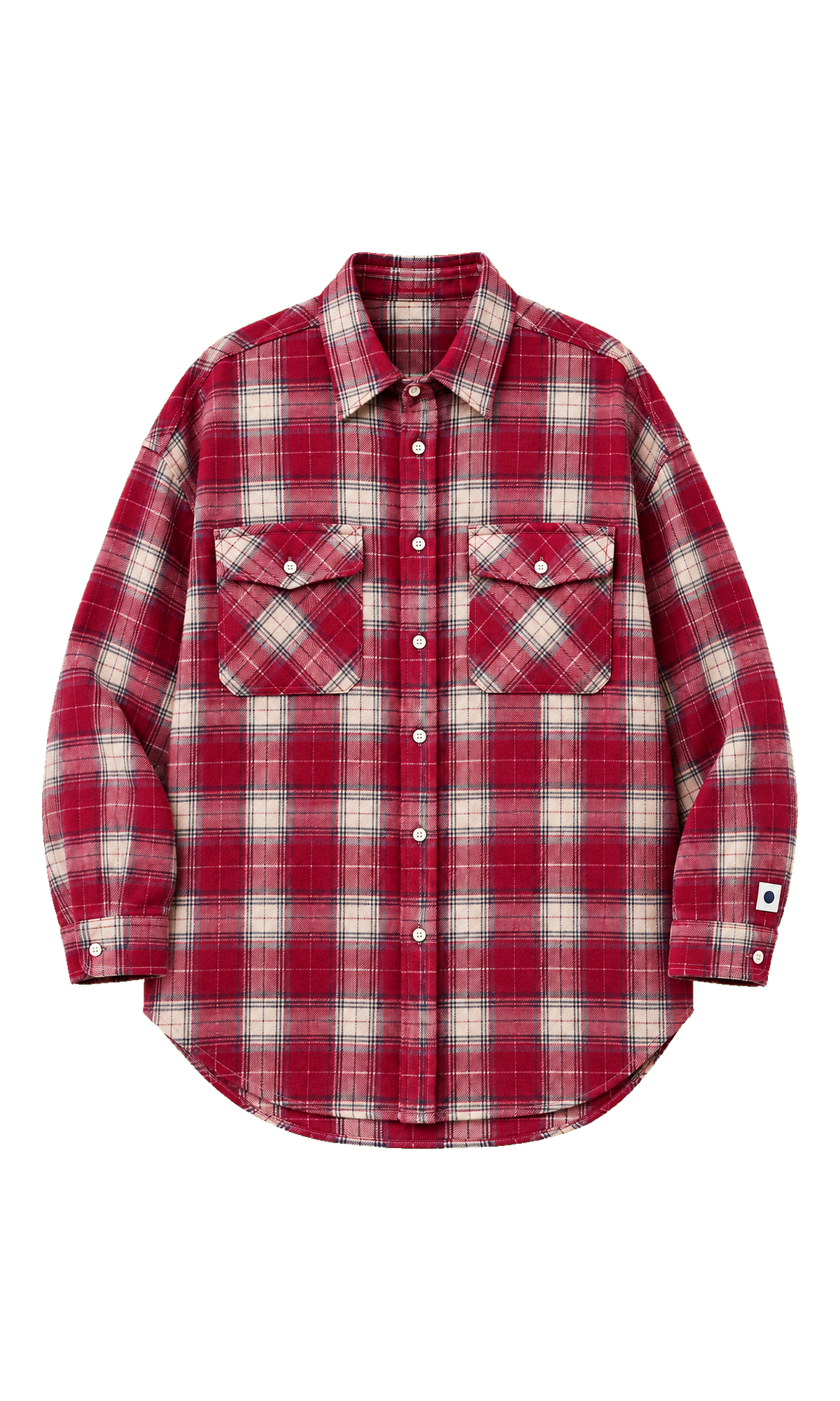 Oversized Check Overshirt