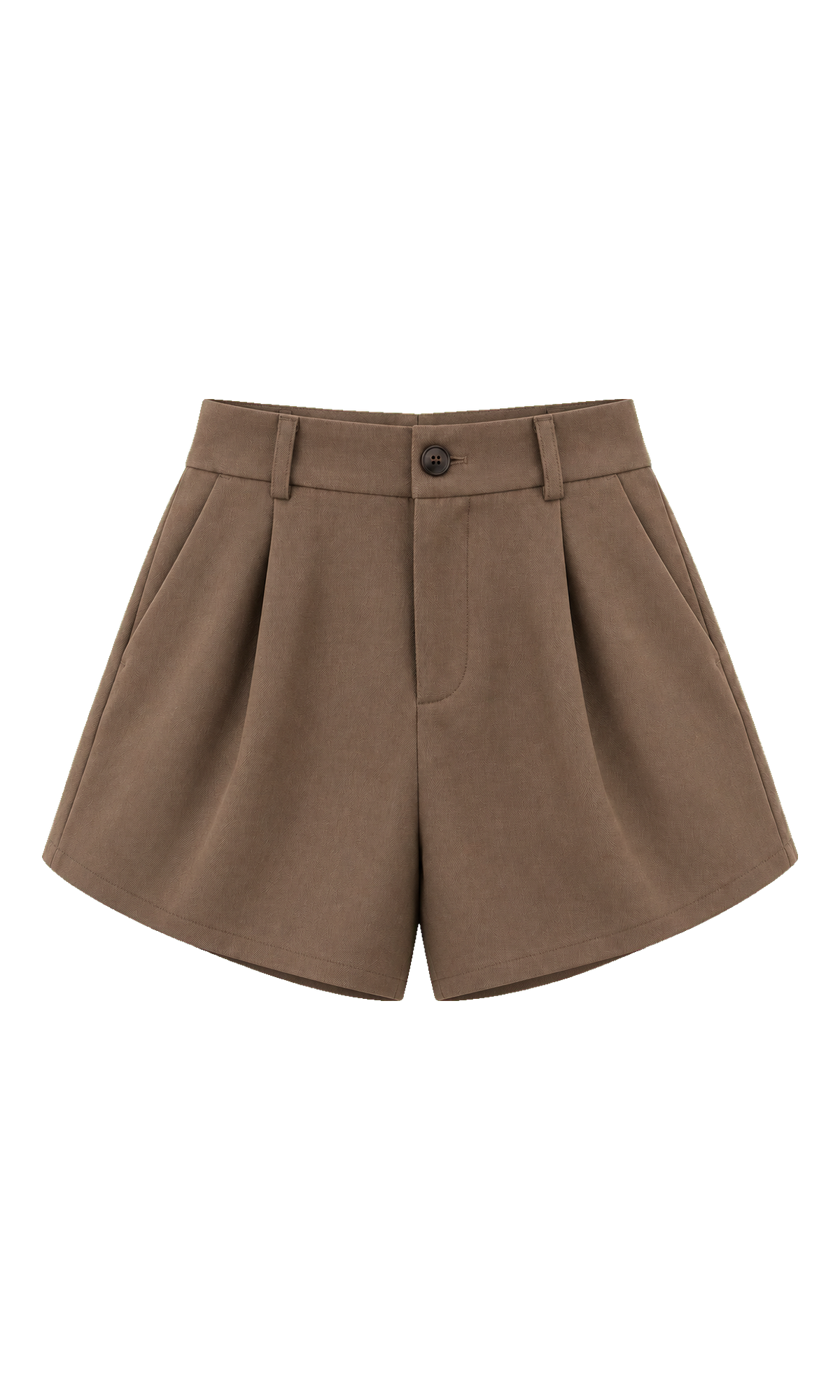 Pleated Tailored Shorts