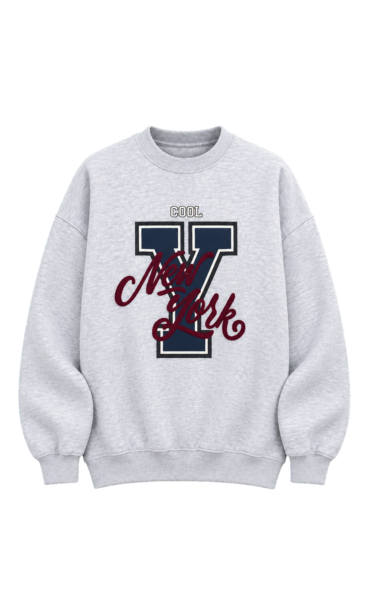 Oversized New York Varsity Sweatshirt