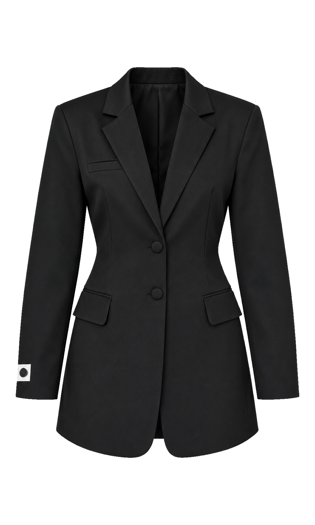 Single-Breasted Tailored Blazer