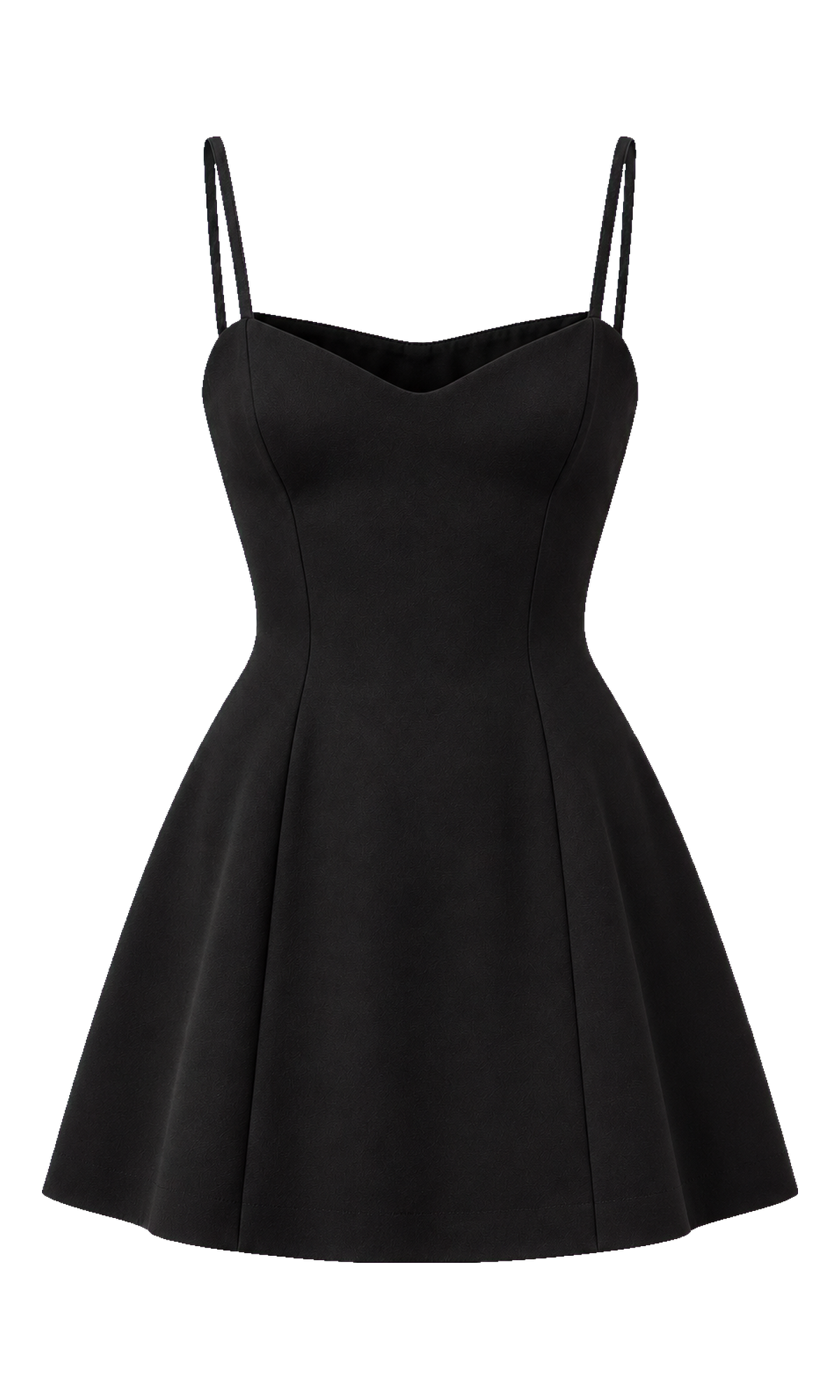 Strappy Fit-and-Flare Mini Dress