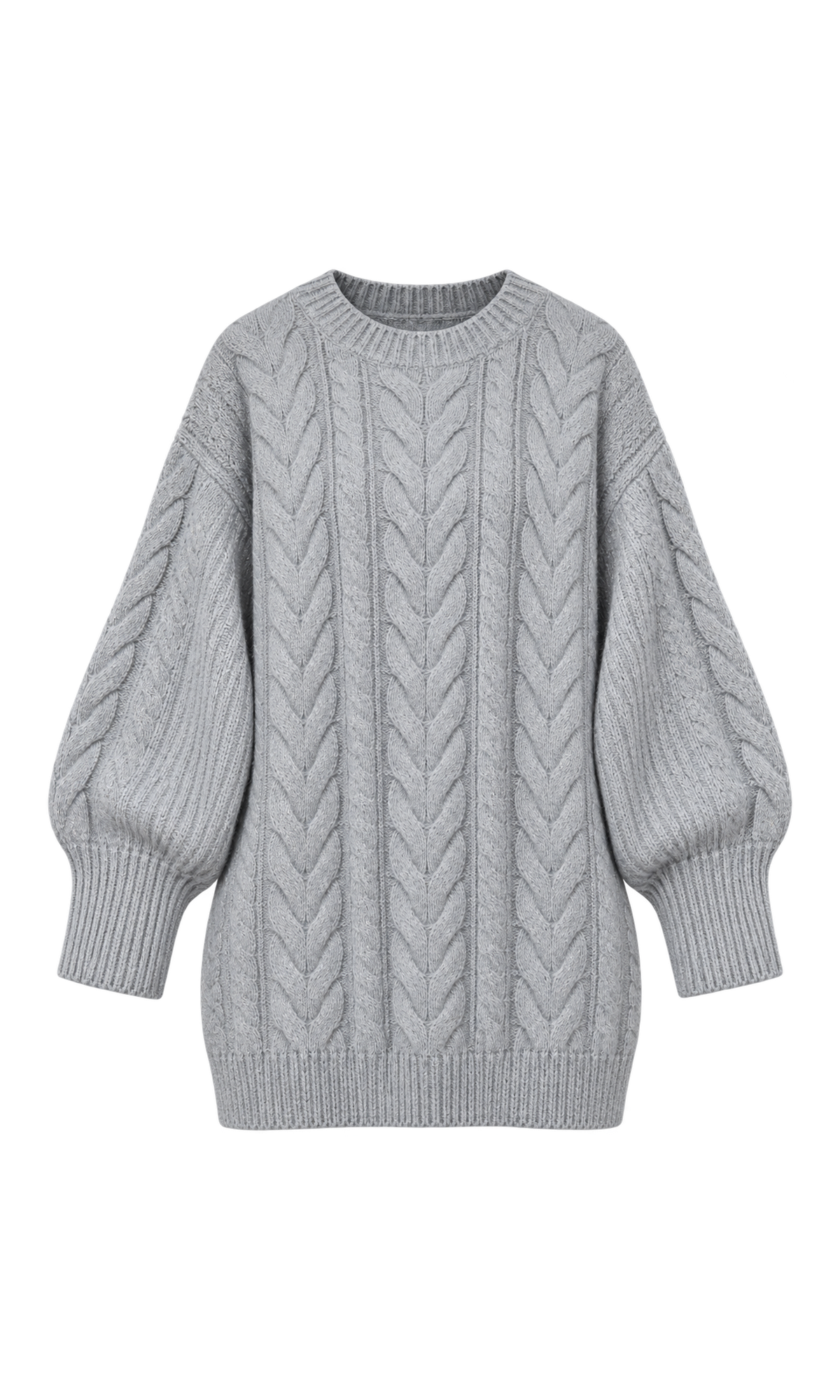 Oversized Cable-Knit Sweater