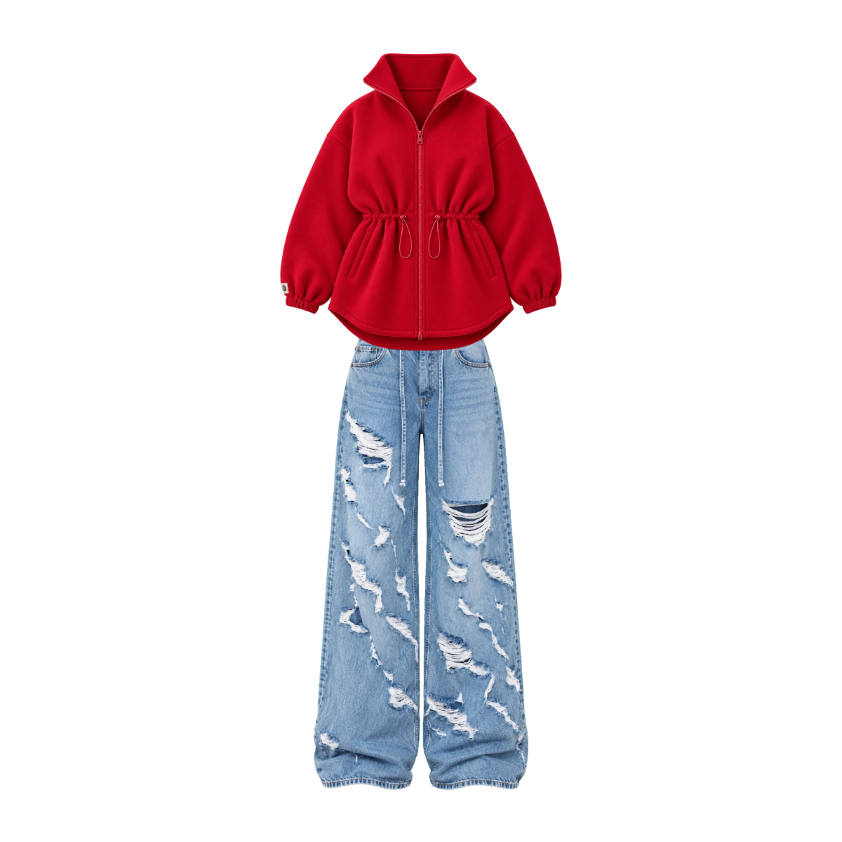 The Red Beach Look